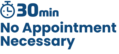 Personal Lab Testing 30 min no appointment necessary